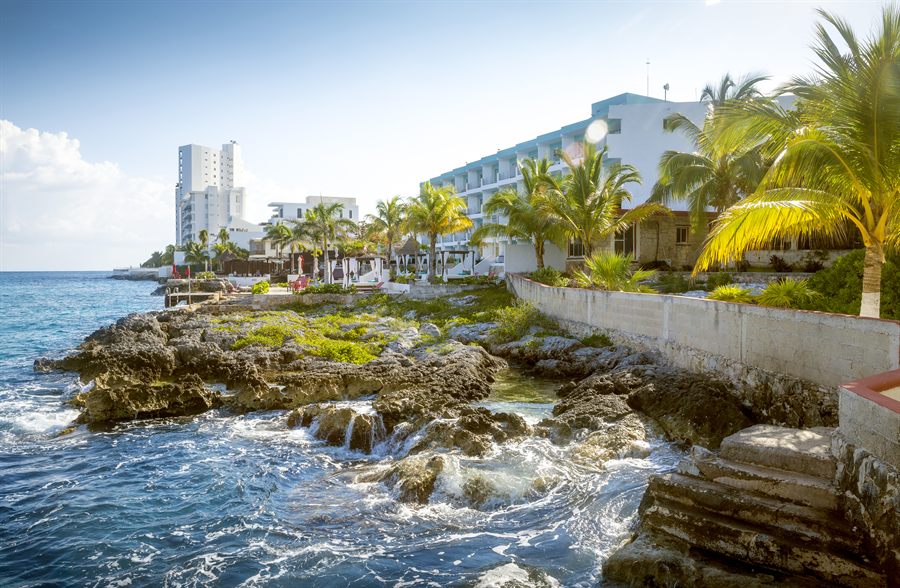 Cozumel shoreline